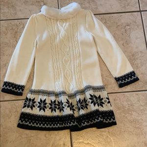 White Sweater Dress.